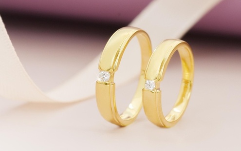 nhẫn cưới vàng 18k dưới 3 triệu