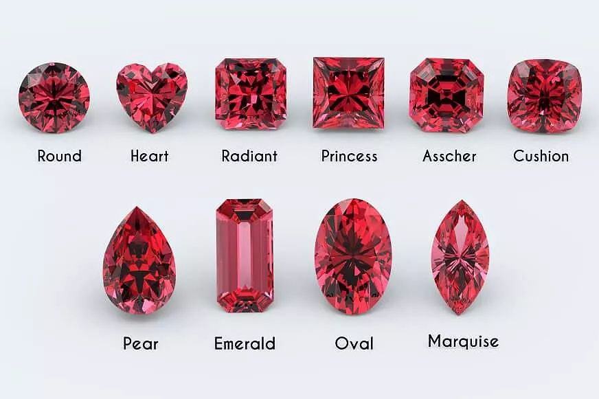 các loại kim cương đỏ